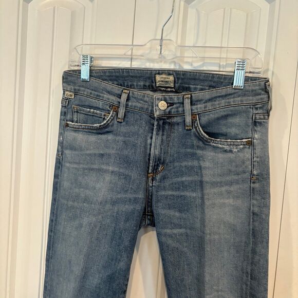 Citizens Of Humanity Low Rise Racer Skinny Jeans Size 27 - Picture 3 of 11